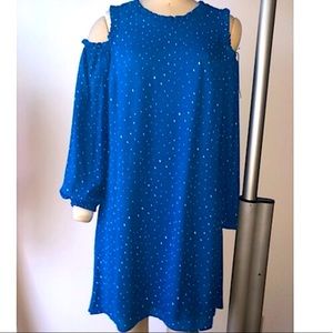 Worthington Open Cold Shoulder Dress Size Large
